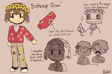 Buttercup!Grian design & fanart Buttercup!Grian design & fanart