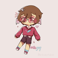 CuteGuy chibi fanart